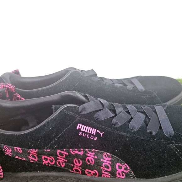 Puma x Barbie Black and Pink Sneakers - Picture 4 of 10